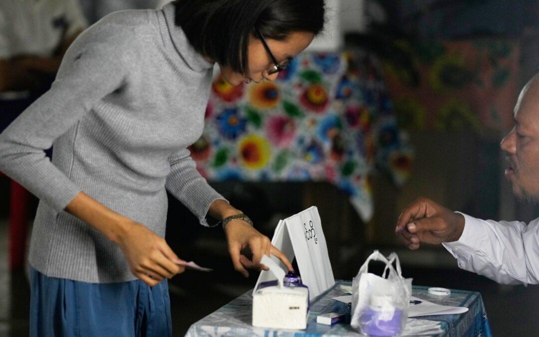 Myanmar holds final election round, military-backed party set to win