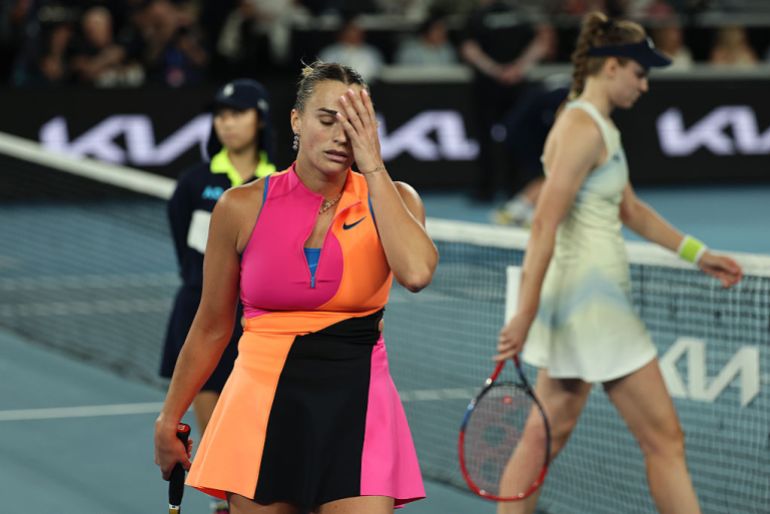 Rybakina shocks Sabalenka to win Australian Open tennis final