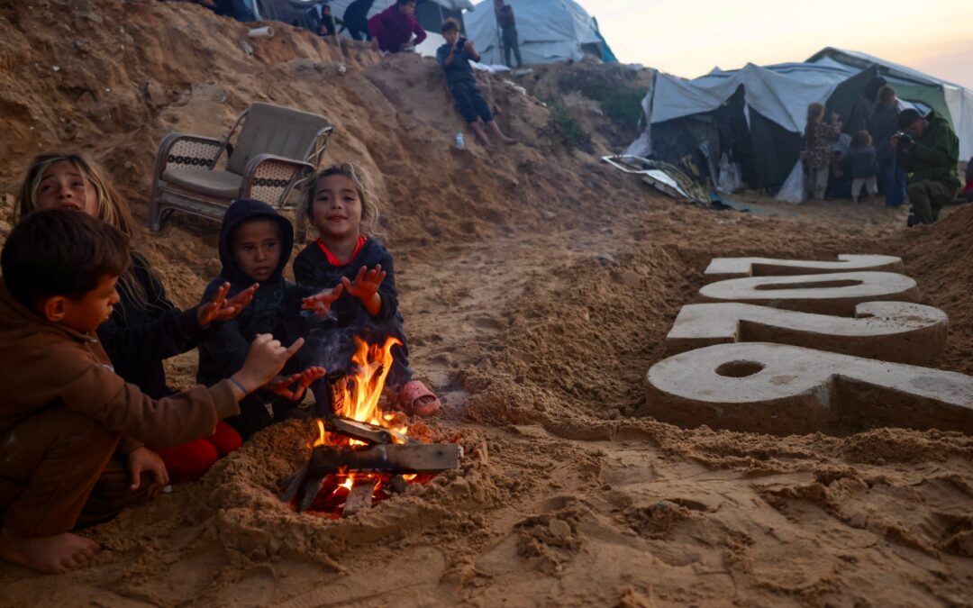 Israeli drone strike kills two children collecting firewood in Gaza