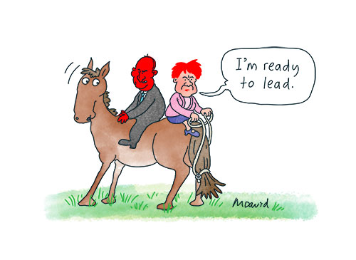 CARTOONS: Mark David has got things backwards