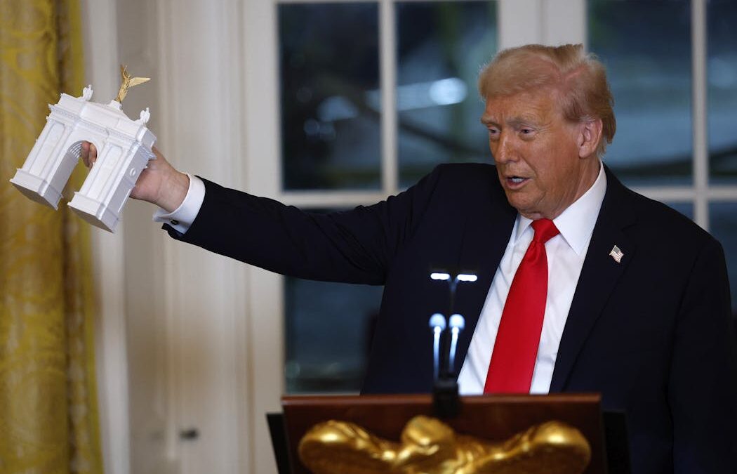 Monumental ambitions: the history behind Trump’s triumphal arch