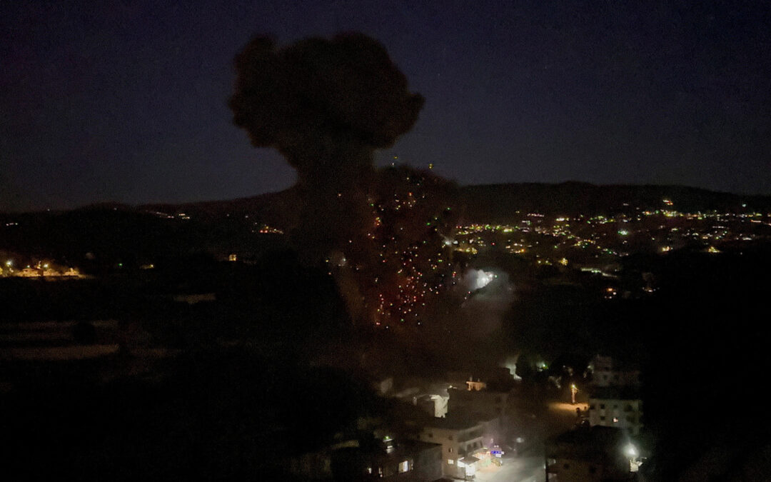 Israel launches air strikes against Lebanon