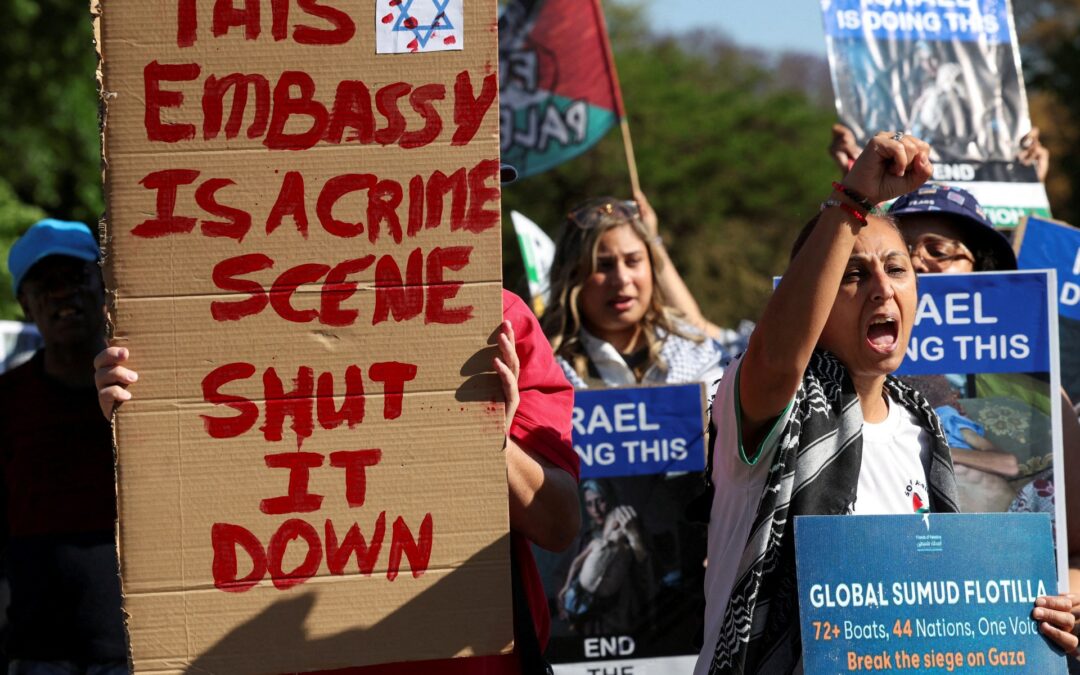 South Africa orders expulsion of Israeli envoy, declared persona non grata