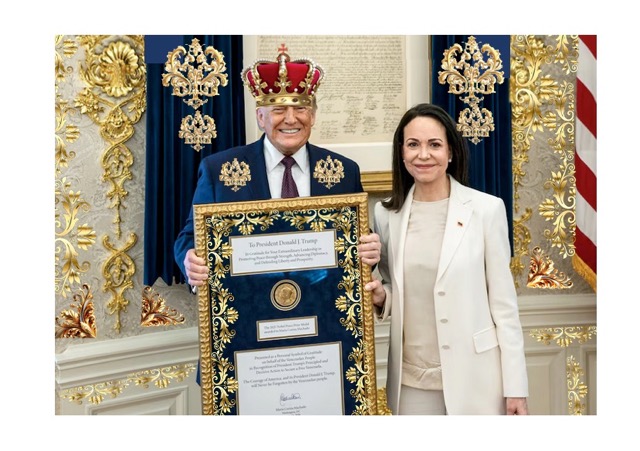 Trump dumps Nobel Prize