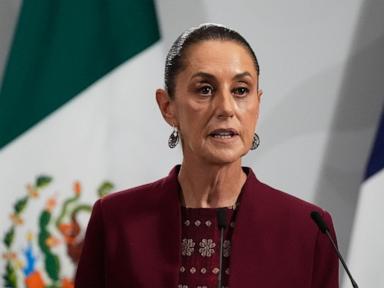 Sheinbaum reassures Mexico after US military movements spark concern