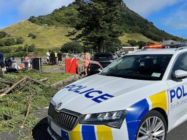Rescue efforts underway after landslides hit New Zealand campground and house