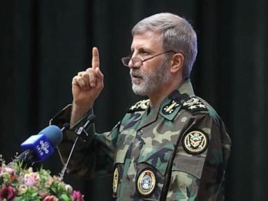 Iran army chief threatens preemptive attack over ‘rhetoric’ targeting country after Trump’s comments