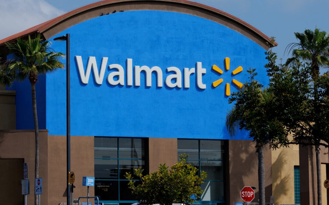 Walmart hits trillion dollar market cap for the first time