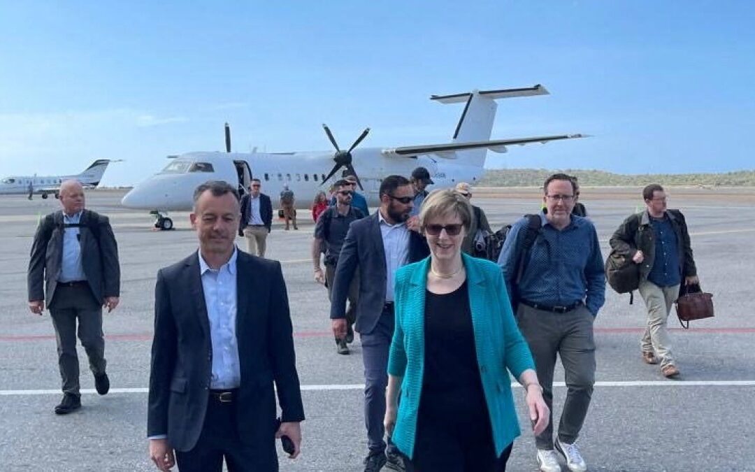 US envoy arrives in Venezuela to reopen mission after seven years