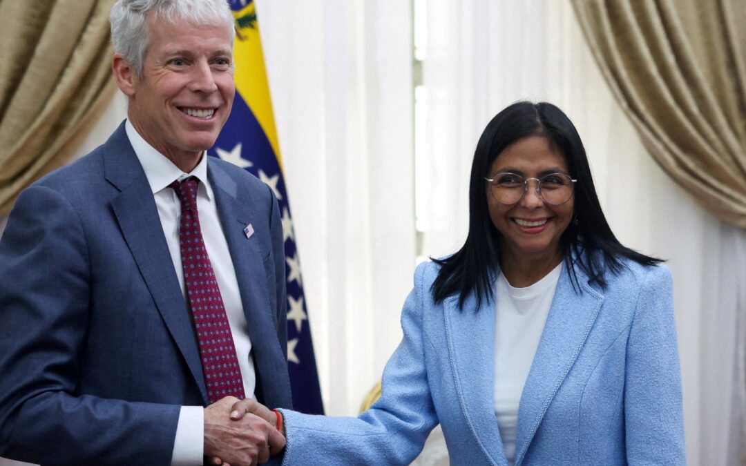 US Energy Secretary Chris Wright touts oil production on Venezuela visit
