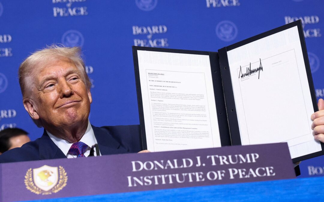 Trump announces billions of dollars in Gaza aid at Board of Peace meeting