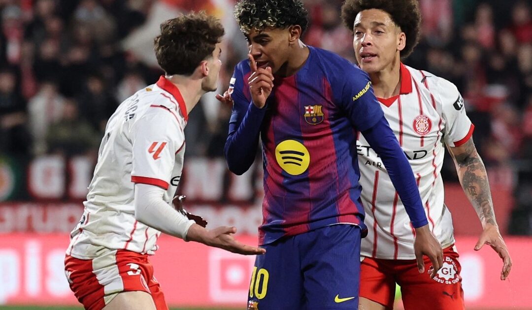 Barcelona lose to Girona 2-1 after Lamine Yamal’s penalty miss