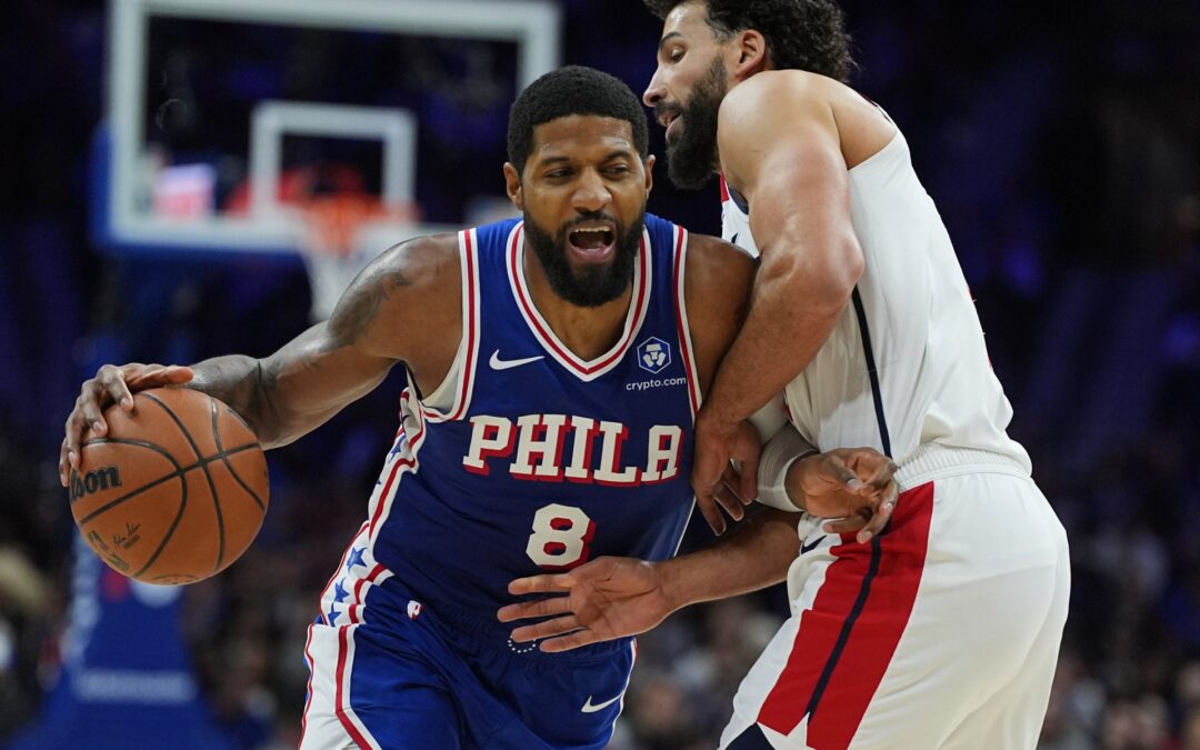 NBA issues 76ers’ Paul George with 25-game ban for drug violation