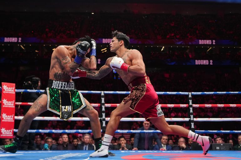 Ryan Garcia defeats Mario Barrios to win WBC welterweight title