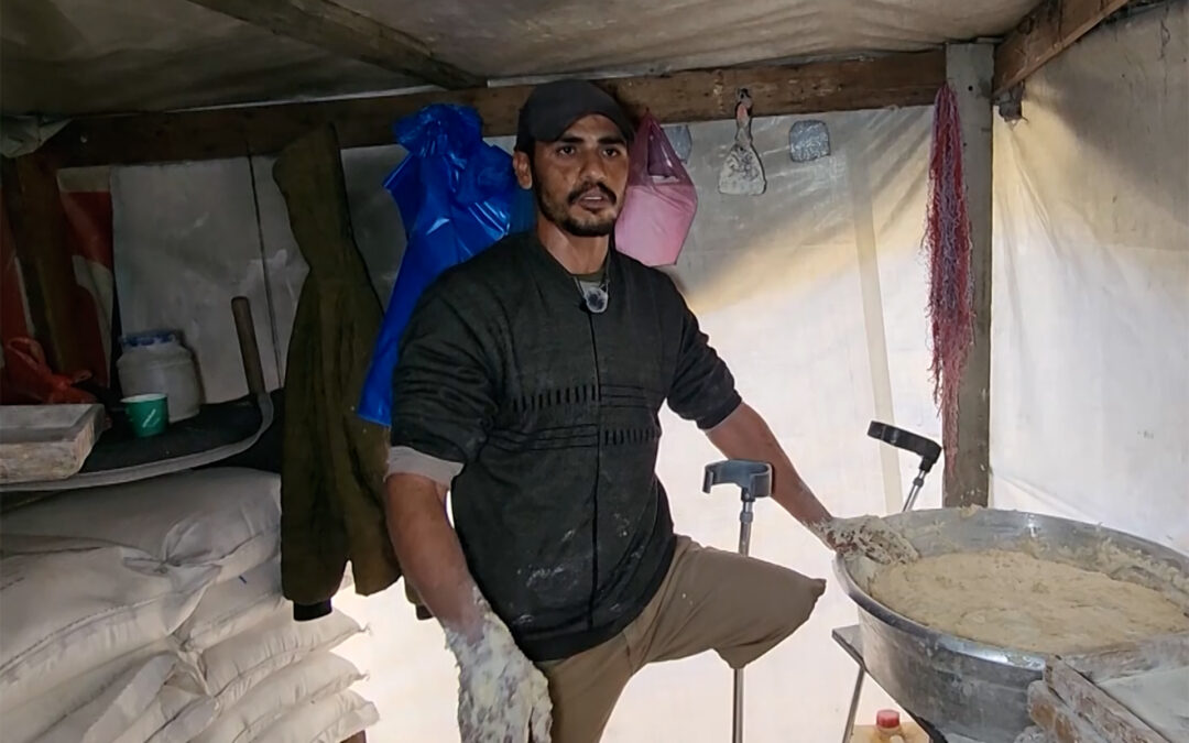 Business and limbs destroyed by Israel, Gaza family rebuilds bakery