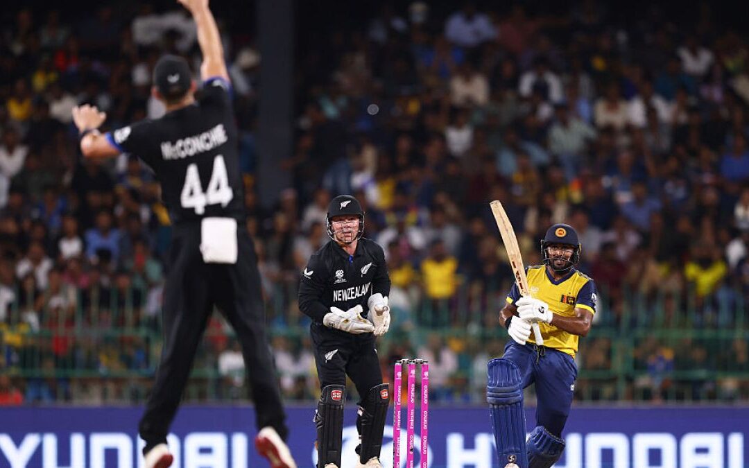 New Zealand fight back to eliminate cohosts Sri Lanka from T20 World Cup