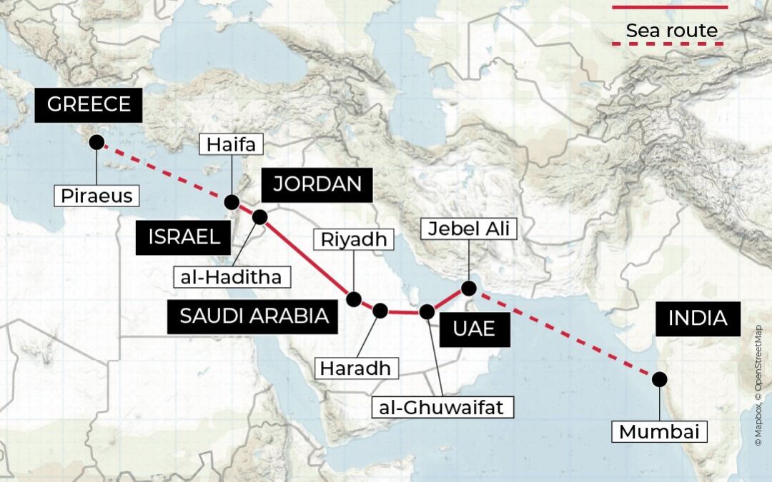 India-Israel axis: What are the IMEC corridor, I2U2 grouping Modi spoke of?