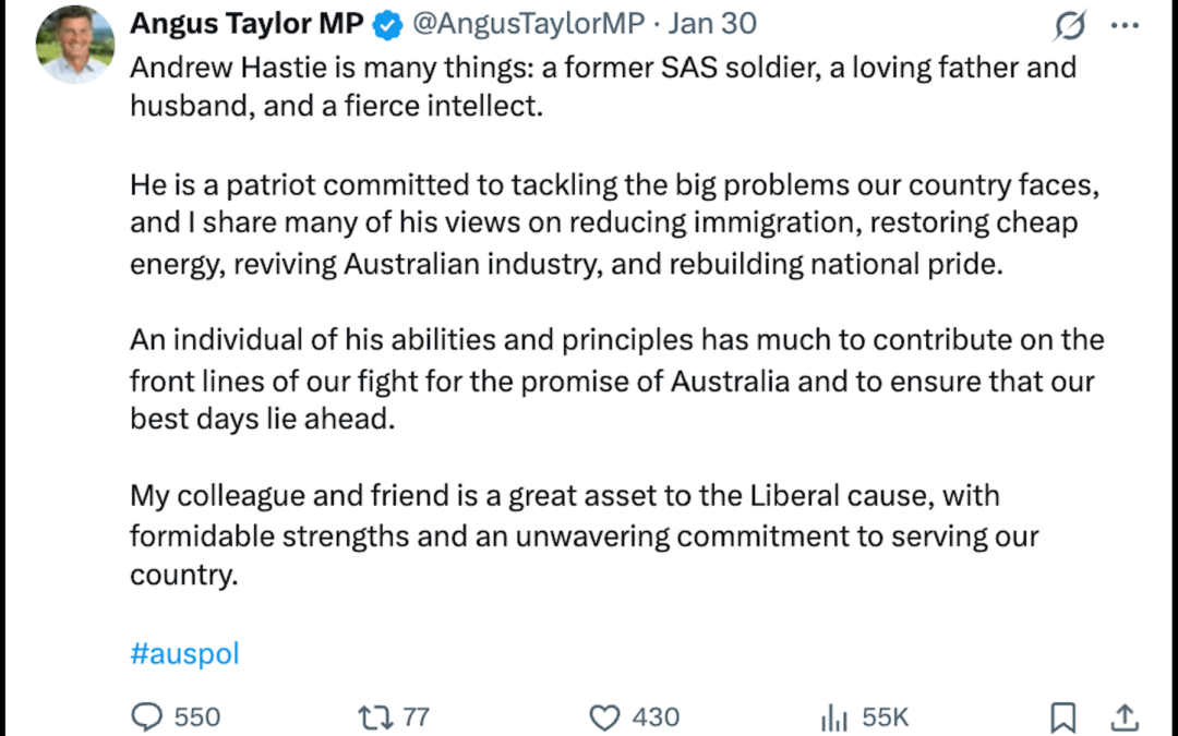 View from The Hill: New poll brings dreadful news for Ley, another boost for One Nation