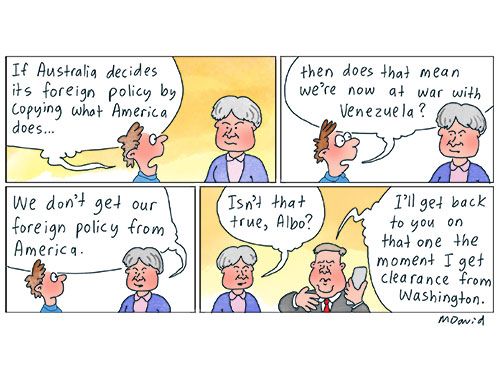 When America raises the bill, Australia pays the price