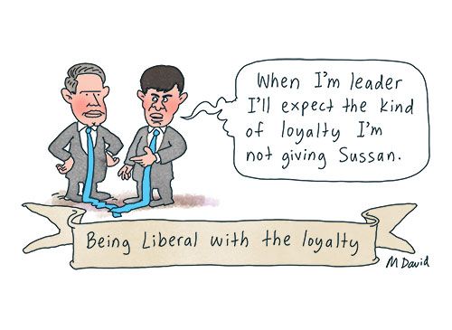 LEY DOWN! Libs forge on with "Fantastic" failure  Angus Taylor — liar, denier and water rorter