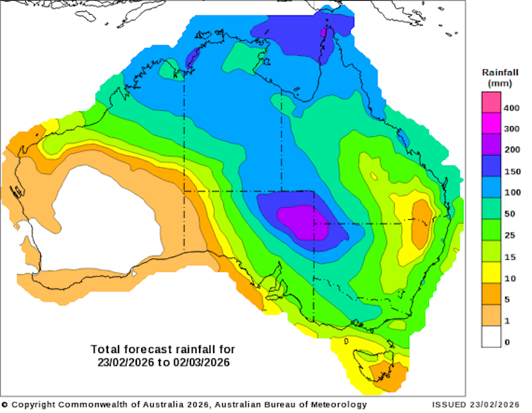 Severe flooding – in central Australia? How a vast humid air mass could soak the desert