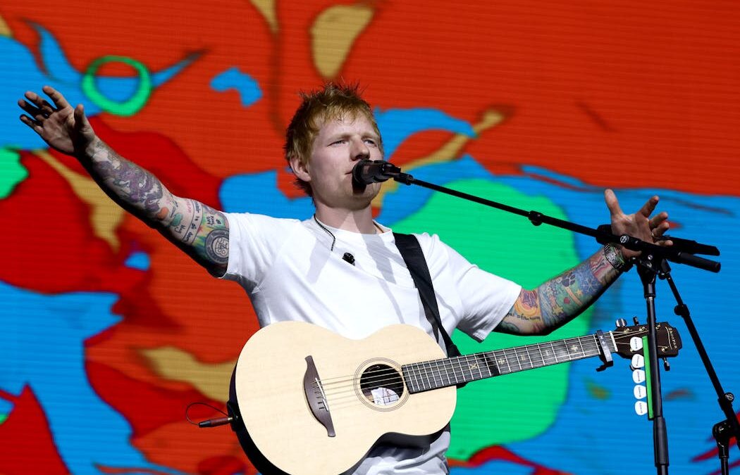 Ed Sheeran caught the train to Melbourne to protect the climate. But what about his thousands of fans?