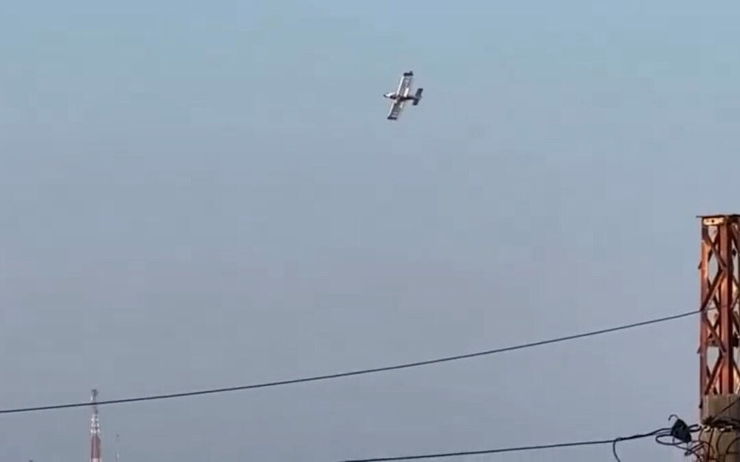 Israel sprays unknown chemical over land in south Lebanon