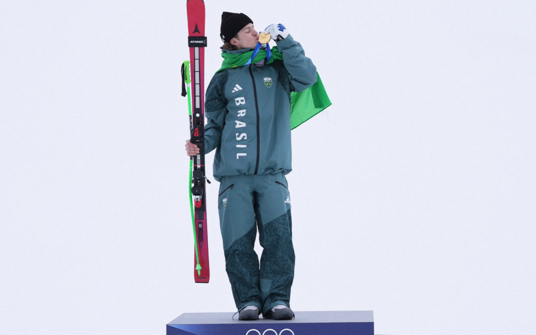 Brazil wins first gold medal for South America at Winter Olympics