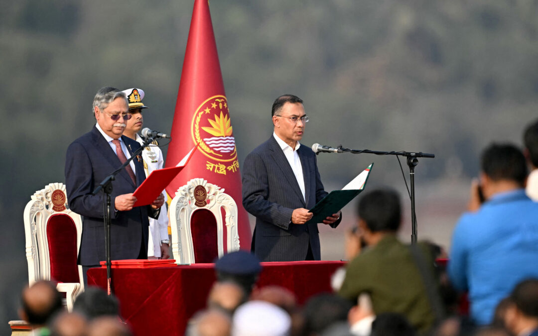 Tarique Rahman sworn in as Prime Minister of Bangladesh