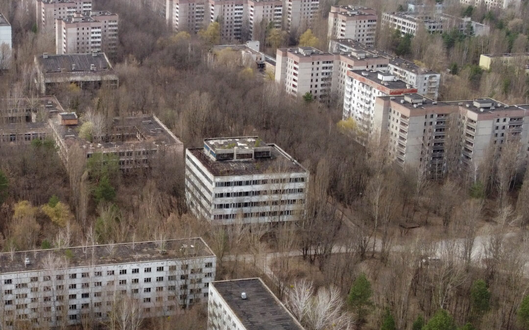 Amid tensions, Ukraine’s Chernobyl site remains part of a war zone