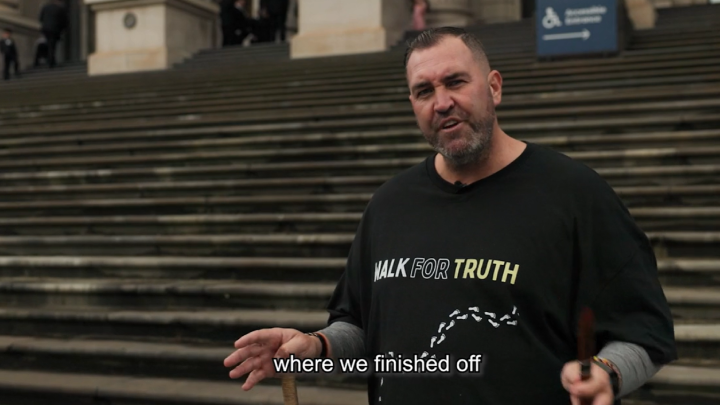 Join the National Walk for Truth: Travis Lovett on the Need for a National Truth-Telling Process
