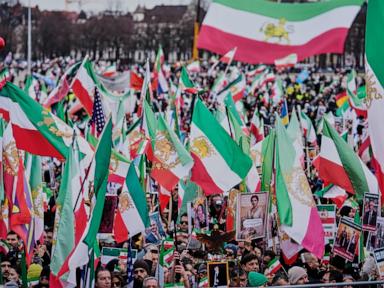 Iran’s crown prince says ahead of protests that inaction against Tehran encourages bullies