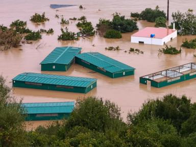 Storm Leonardo slams Spain and Portugal, leaving 1 dead and a girl missing