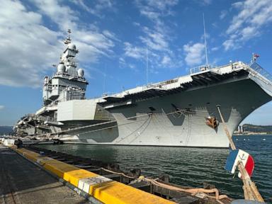 Sweden intercepts suspected Russian drone during visit by French aircraft carrier