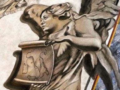 Church and Italy investigate sacred and profane cherub seemingly modeled on Meloni