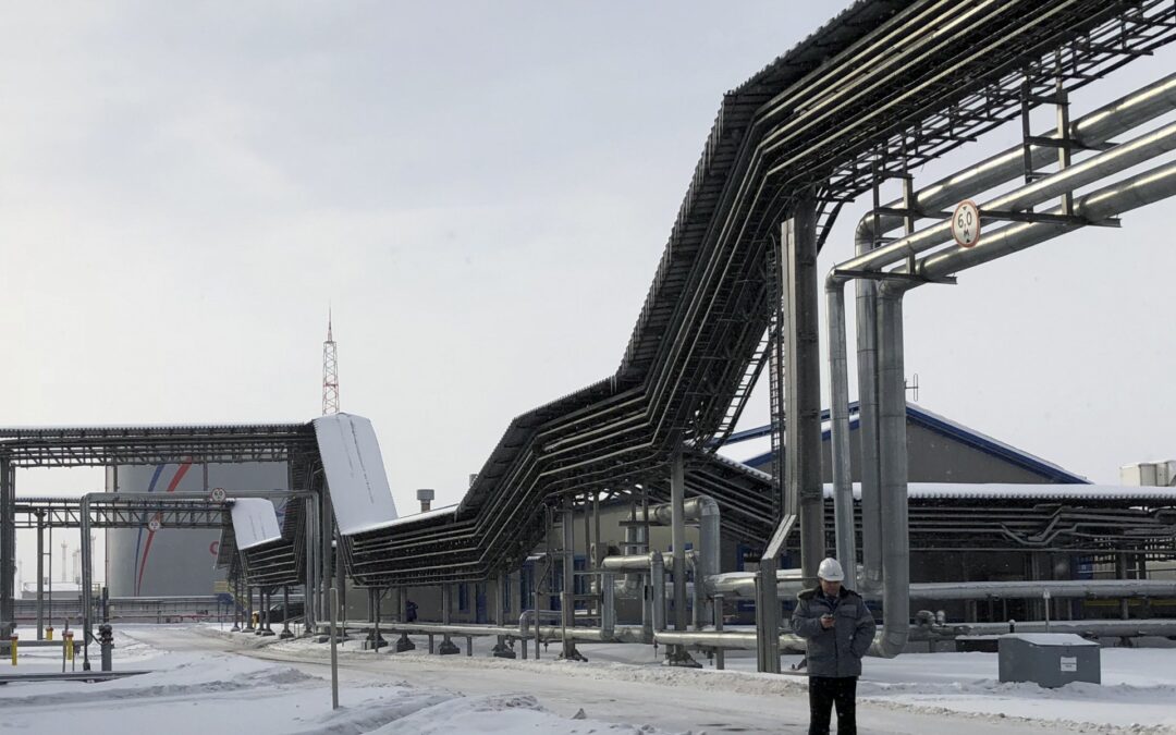 Drones strike Russia’s Ust-Luga port again as EU officials visit Ukraine