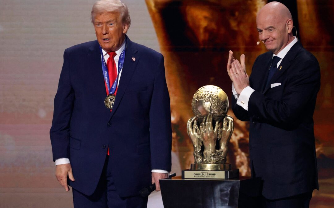 Iran welcome to compete in FIFA World Cup, Trump tells Infantino