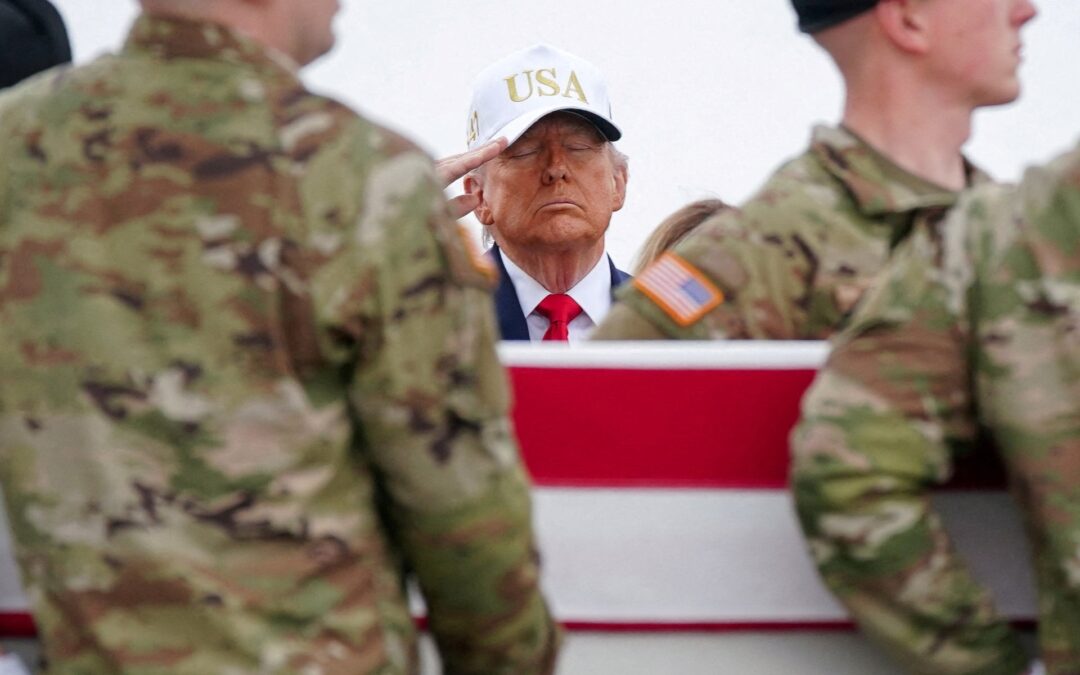 Trump oversees return of US troops killed in Iranian drone strike