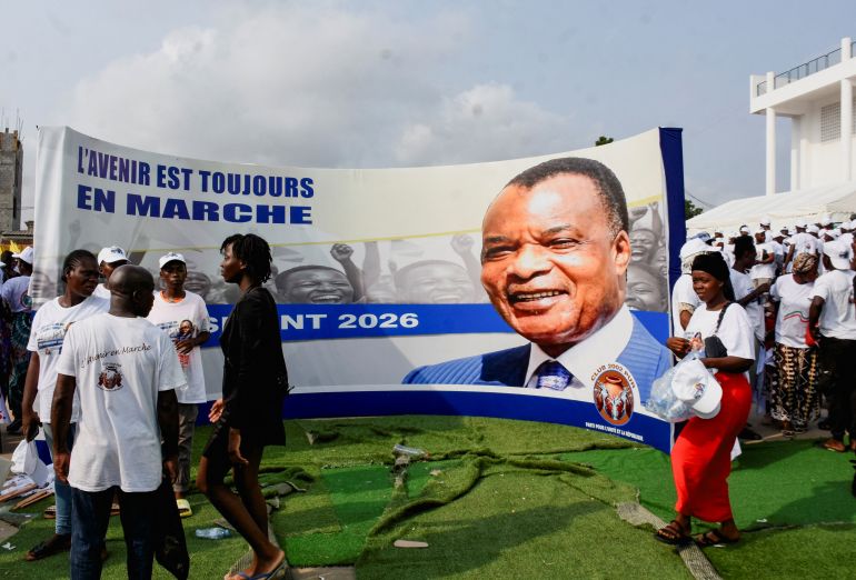 ‘Nothing changes’: Four decades in power, Congo’s Nguesso seeks a new term