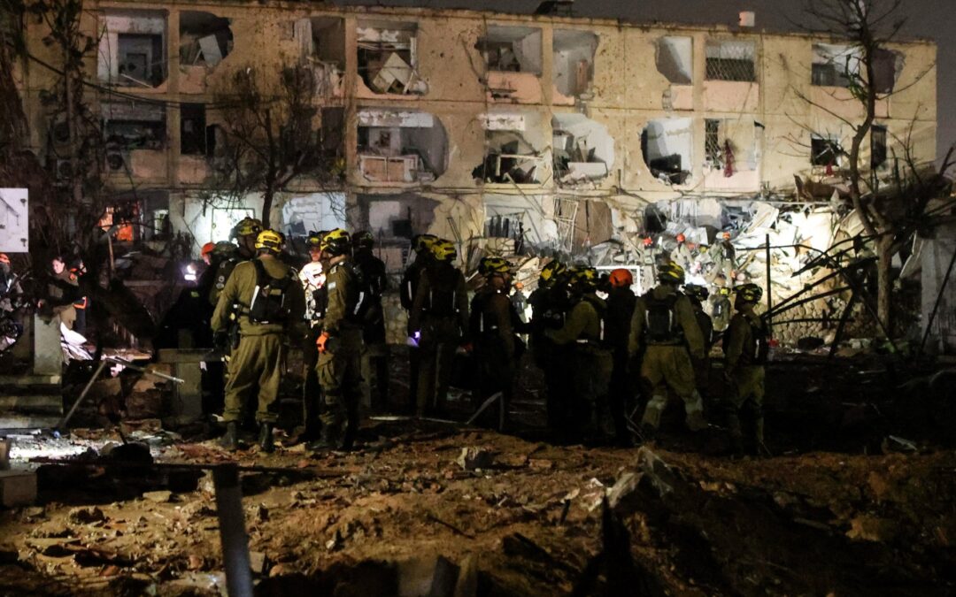 Iran strikes towns near Israel’s nuclear site in escalating tit-for-tat