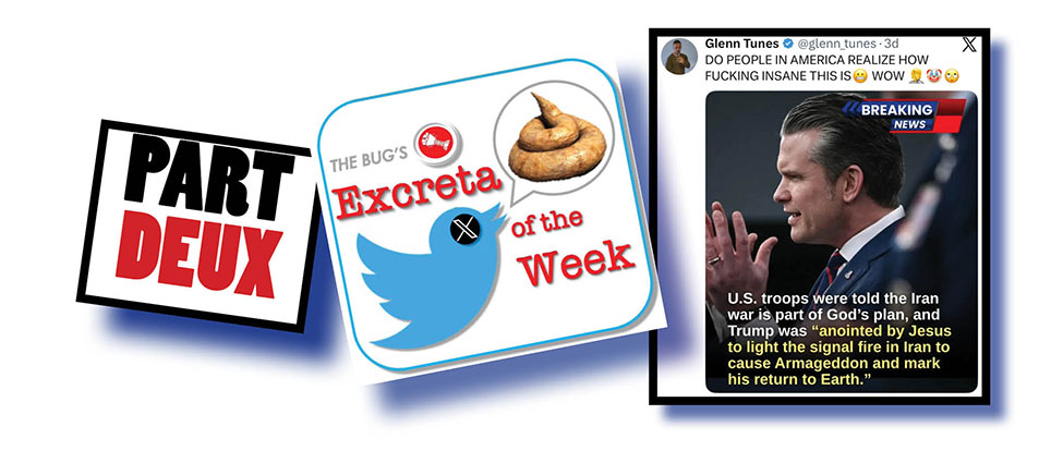 Bullshit on X! You’re joking, right?