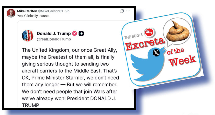 Is Trump off his rockets?