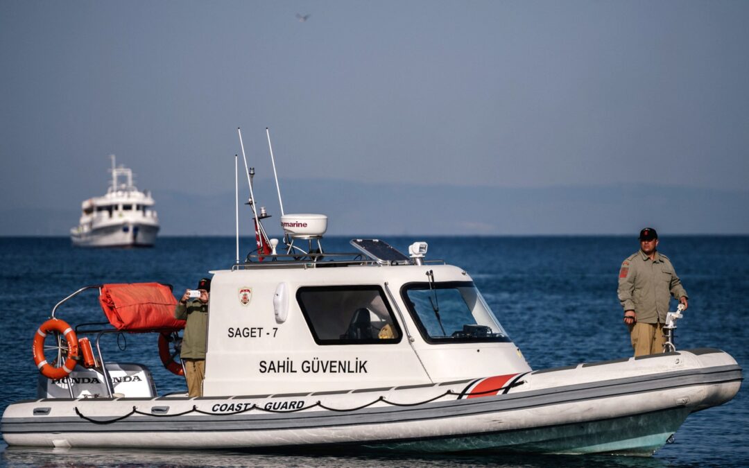 At least 14 dead after migrant boat crashes into Turkish coastguard vessel
