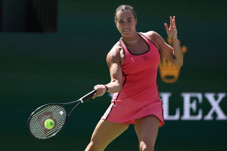 Sabalenka wins first Indian Wells title with victory against Rybakina
