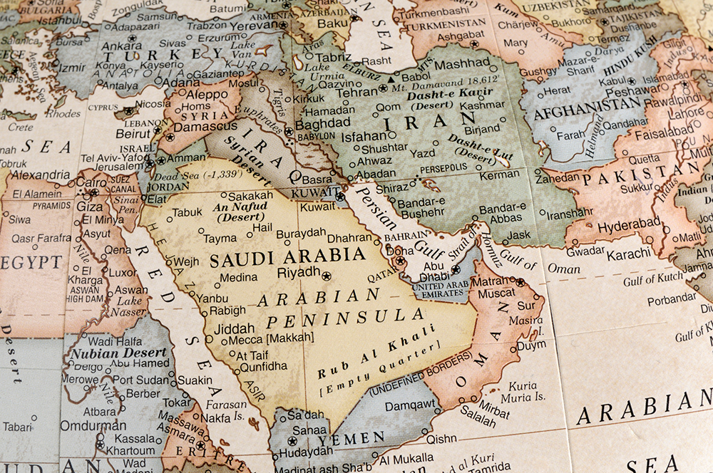 Where exactly is the Middle East?