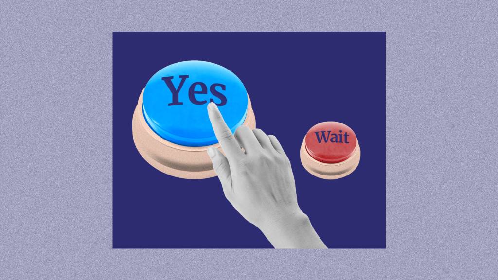 The seduction of the ‘Yes’ button: From automation bias to augmented judgment