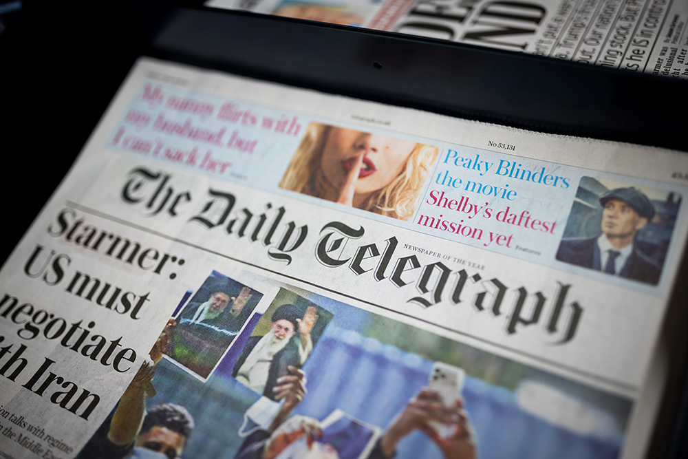 How the Germans saved the Telegraph