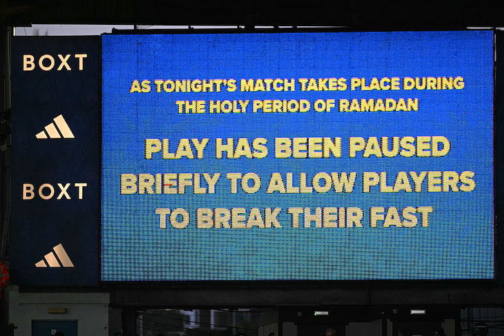 Were fans wrong to boo the Ramadan fast-breaking footballers?