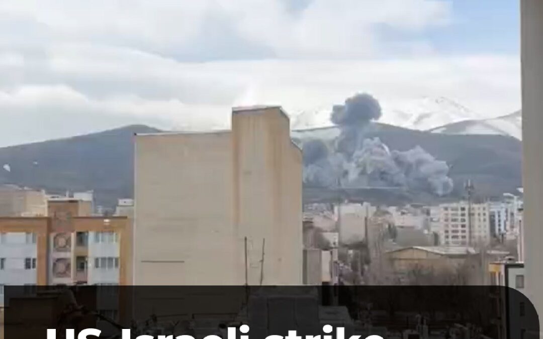 US-Israeli strike pounds city of Hamadan, Iran