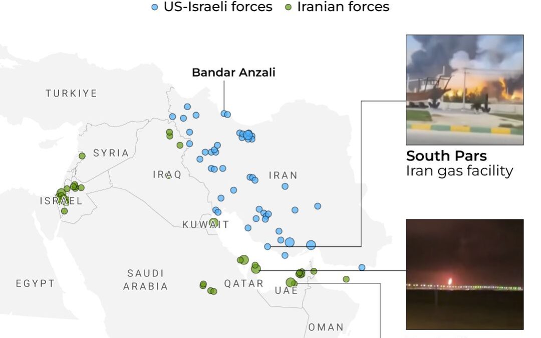 Why are Iran’s South Pars gasfield, Qatar’s Ras Laffan, so significant?